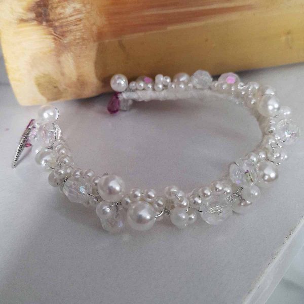 Pearl Bracelet: Womens Wrist Accessories for Bridal Parties and Casual Wear - Image 6