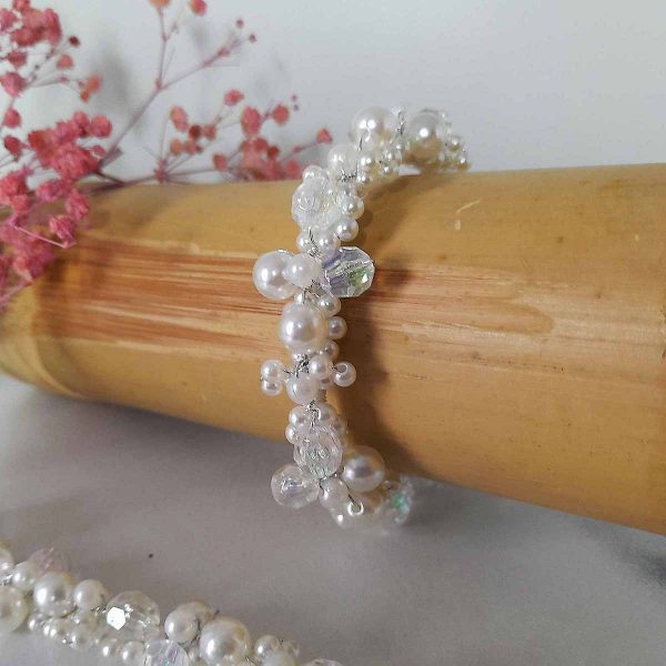 Pearl Bracelet: Womens Wrist Accessories for Bridal Parties and Casual Wear - Image 9