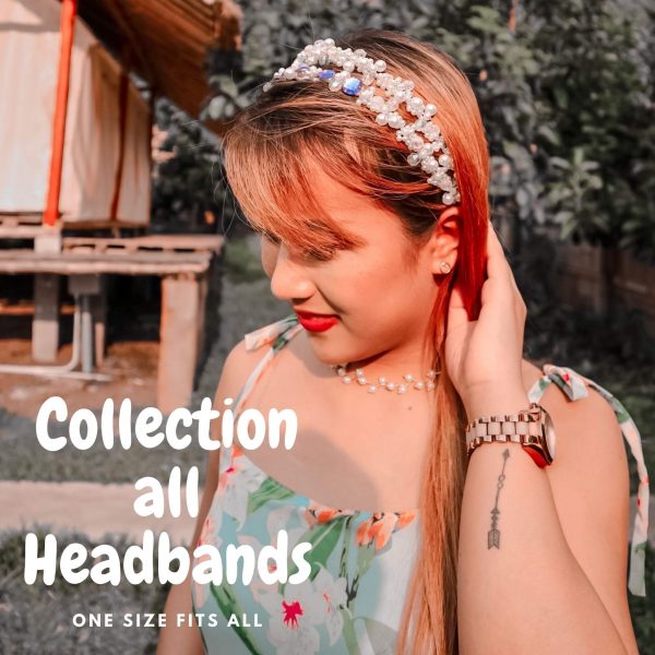 Bridesmaid Headband: Bendable Hairband for Weddings and Casual Wear - Image 2