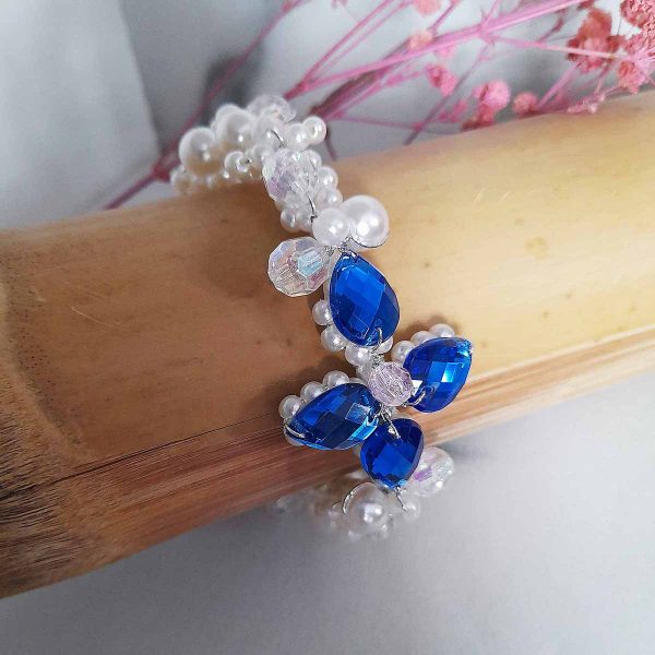 Jeweled Bracelet: Wristband for Bridal Parties and Casual Wear - Image 6