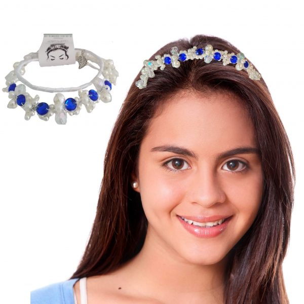 Rhinestone Headpiece: Bendable Headband for Parties and Casual Wear