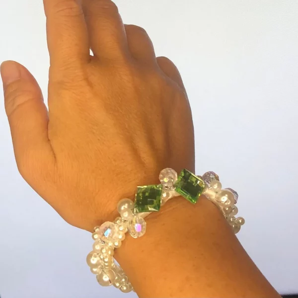 Emerald Bracelet: May Birthstone Wristband - Image 12