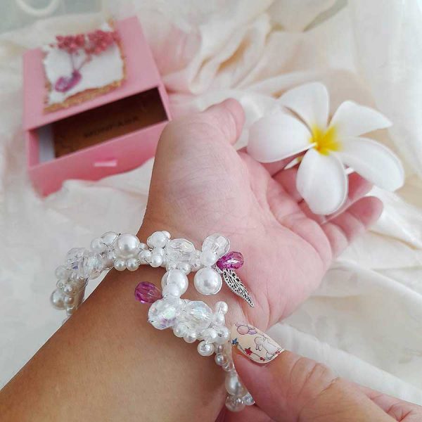 Rhinestone Bracelet: Bendable Wristband for Parties and Casual Wear - Image 2